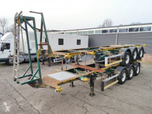 Semi remorque porte containers LAG O-3-39 CD 3-Assen BPW - Discbrakes - ADR - Alcoa's (O526)