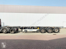 Félpótkocsi Krone SDC 27 elTU5 Plus Container-Chassis SDC 27 elTU5 Plus Container-Chassis, Front- und Heckausschub, Liftachse használt konténerszállító
