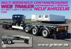 Semirremolque chasis COSGN 27 / MULTI 1x40/2x20/1x20/45 liftachse