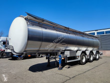 Burg tanker semi-trailer BPO 13-30 RGZXX 36.400L - Geisoleerd - Sproeikoppen - 3 Maangaten - Slingerschotten (O561)