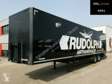 Kögel box semi-trailer SP 18 / Luftfracht / Rollenbett / Beschädigt