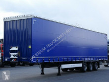 Semi remorque Krone CURTAINSIDER /MEGA/ LIFTED AXLE&ROOF/PERFECT/ savoyarde occasion