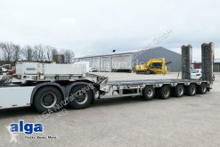 Semi remorque porte engins Goldhofer STZ-L5-53/80, 2-5 Achse gelenkt, hydr. Rampen