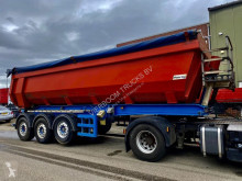 Meierling tipper semi-trailer MSK 27 STAHL MULDE, ROLL PLANE , ALU FELGEN 28M3 TOP ZUSTAND