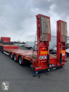 Kässbohrer heavy equipment transport semi-trailer SLA 3 3 essieux extensible