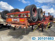 Semi remorque porte containers Fruehauf Skelet 2 x 20-30-40 ft