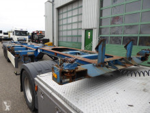 Semi remorque porte containers D-TEC UL 9401,20,30,40,45 voet,schuiver