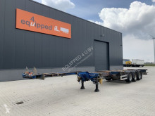 Semi remorque Pacton 45FT HC multi (3x extendable), liftaxle, BPW, NL-chassis porte containers occasion