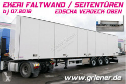 Auflieger Kastenwagen EKERI FALTWANDKOFFER seitliche türen EDSCHA !!!!