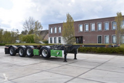 Trailer containersysteem Contar B1827LC422CS BREAKERCHASSIS - BPW AXLES - 2 LIFT AXLES - 1 STEERING AXLE - DRUM BRAKES -