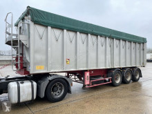 Semitrailer Benalu 50m³ GROSS VOLUME ALU KIPPER / BIG VOLUME TIPPER -- AIR SUSPENSION / LUFTFEDERUNG - TROMMELBREMSEN / DRUM BRAKES flak begagnad