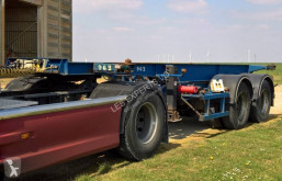 Semi remorque porte containers Asca bitrain tireuse