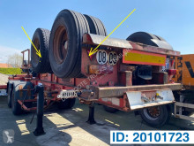 Semitrailer Fruehauf Skelet 20 ft containertransport begagnad