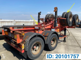 Semi remorque porte containers Renders Skelet 20 ft