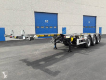 Semi remorque porte containers Kässbohrer SHG AMH