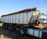 Semi remorque benne Benalu 27m3, Voll AL, Luft/Lift