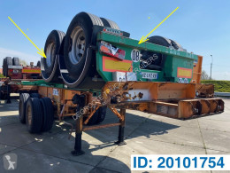 Skelet 20 FT semi-trailer used container
