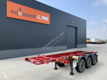 Полуприцеп контейнеровоз Krone 20FT/3-axle, liftaxle, discbrakes, empty weight: 3.620kg