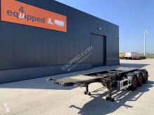 Sættevogn Burg 20FT/30FT ADR-chassis, empty weight: 3.400kg, SAF INTRADISC, 2x liftaxle, NL-chassis, APK/ADR: 05/2021 containervogn brugt