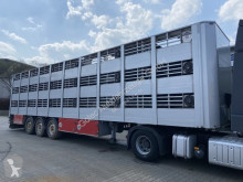Yarı römork hayvan römorku Lecitrailer 3E20 Tier- Viehtransport 3 Achse 3 Stock