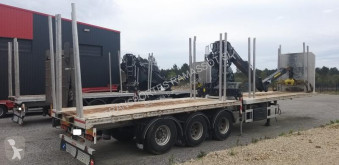 Semirremolque Pacton FORESTIER AVEC GRUE KESLA 2109 maderero usado