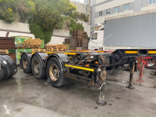 Yarı römork Broshuis 3 UCC 39/45 konteyner taşıyıcı ikinci el araç