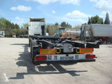 Semirremolque Fruehauf PORTE CONTAINER EXTENSIBLE 20 30 40 45 PIEDS 3 ESSIEUX SMB ABS SUSPENSIONS AIR 2008 FREINS A DISQUES portacontenedores usado