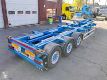 Semirremolque portacontenedores Renders ROC12.27 CC 3-Assen SAF - Schijfremmen - Lift-as - 01/2022 APK (O582)