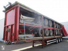 Metaco Stack of 5 different trailers , , drum brakes semi-trailer used tautliner