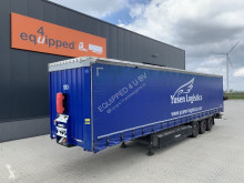 Semi remorque rideaux coulissants (plsc) Krone 2.80m int. height, BPW+disc, liftaxle, palletbox