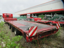 Fliegl heavy equipment transport semi-trailer SDS 320 Tieflader mit Ausziehtisch