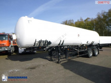 Yarı römork tank gaz Gas / ammonia tank steel 37.6 m3 + pump