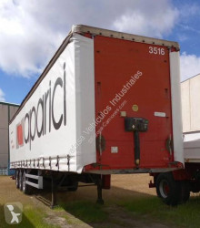 Semirimorchio Samro SR 34 Teloni scorrevoli (centinato) usato