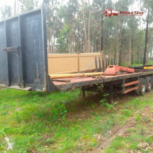 Semi reboque estrado / caixa aberta Fruehauf usado