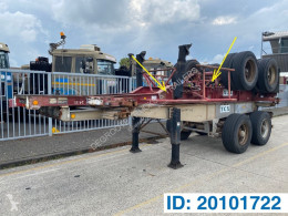 Semi remorque porte containers Fruehauf Skelet 20 ft