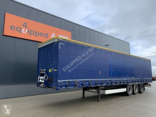 Semirremolque Krone Doppelstock + Balken, Trommelbremsen, Multilock, NL-Auflieger, APK: 04/2022 lonas deslizantes (PLFD) usado