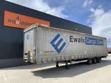 Semi reboque Krone Mega, speciale Code-XL-zeilen, BPW, Huckepack, hefdak, NL-trailer, APK: 08/2021, 5x beschikbaar cortinas deslizantes (plcd) usado