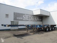 Semi remorque porte containers VIP, container trailer , 3 BPW axles , drum brakes , Spring suspension