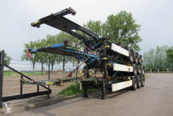 Semi reboque porta contentores Krone Container Chassis / Extendable on rear / BPW + drum / 3x