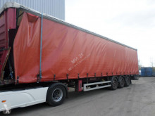 Semi remorque Fruehauf TX34CS rideaux coulissants (plsc) accidentée
