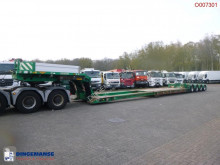 Semi remorque plateau Broshuis 4-axle lowbed trailer 88 t / extendable 11 m + 4 steering axles