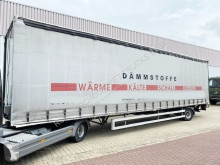 Semi reboque cortinas deslizantes (plcd) Pritschenauflieger Pritschenauflieger mit LBW MBB, Lenkachse