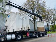 Samro - STEERING + HIAB 244 E-4 MET REMOTE semi-trailer used tautliner