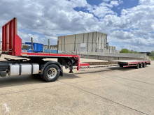 Semi remorque plateau Lintrailers 45T - ( 1 STEER) lowloader + 6M50 EXTENDABLE - Belgische papieren / zeer nette staat