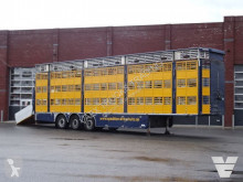 Semirimorchio Pezzaioli 3 deck Livestock trailer - Type 2 - water/ventilation - 97.3M2 - Lift axle - trasporto bovini usato