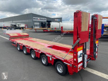 Nooteboom heavy equipment transport semi-trailer MCO 5 essieux extensible - 4 directionnels - Sera dispo en sept 2022 de couleur ROUGE RAL 3002