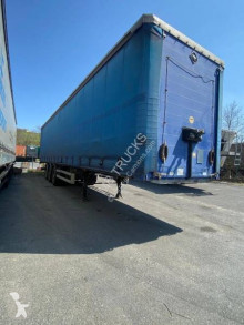 Semitrailer Samro skjutbara ridåer (flexibla skjutbara sidoväggar) begagnad
