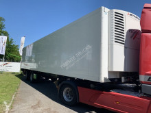 Krone mono temperature refrigerated semi-trailer 2 asser gestuurd met achterlaadklep tridec