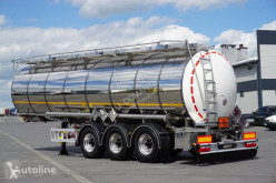 Semi remorque citerne KASSBOHRER / CYSTERNA CHEMICZNA / L4BH / 30 000 LITRÓW / OŚ PODNOSZONA