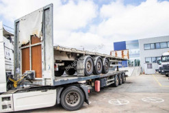 Semitrailer Samro PLATEAU+PORTE KOOI platta begagnad